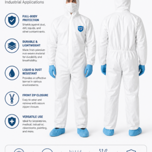 protective lab coveralls